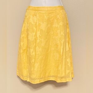 The Limited, yellow skirt, excellent condition, size XS Tall.
